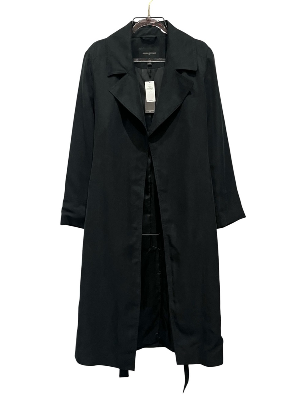 BANANA REPUBLIC SOFT TENCEL TRENCH COAT NWT - Picture 3 of 8